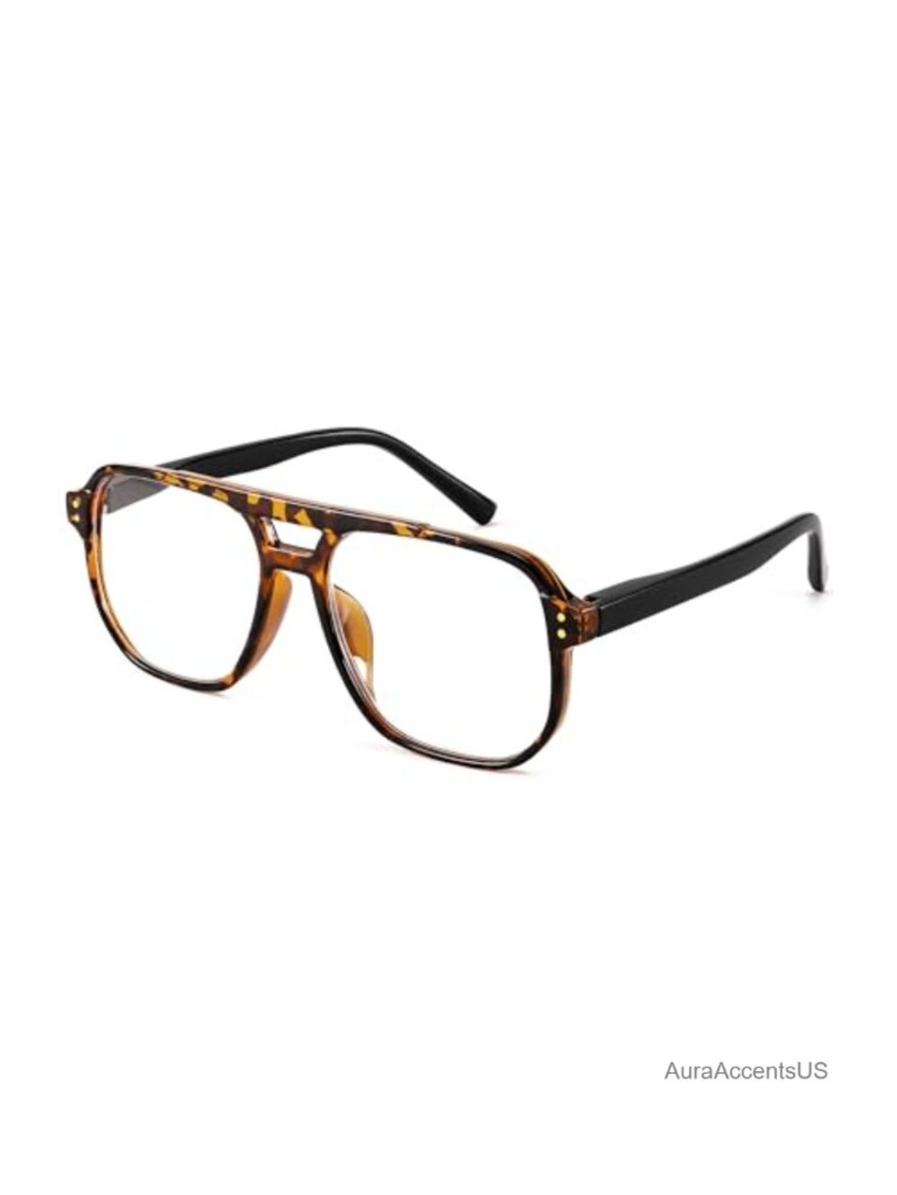 Oversized Aviator Reading Glasses Blue Light Blocking Lightweight Frame